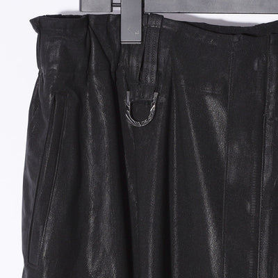 【BLACK HONEY CHILI COOKIE × kiryuyrik】Saruel Bondage Short Pants / Black