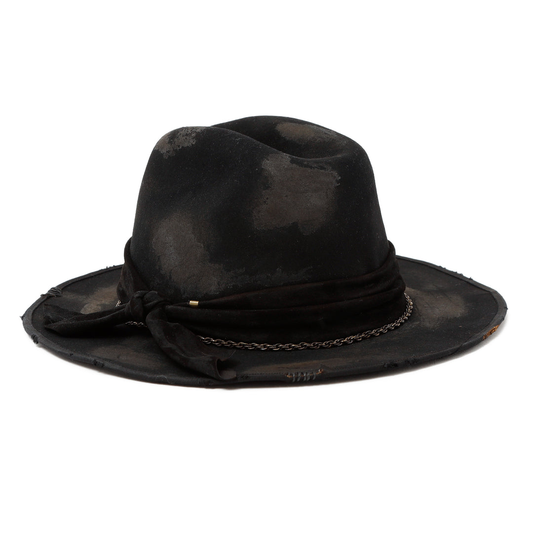 triangles hat(トライアングルズハット) Leather & Chain Western Hat