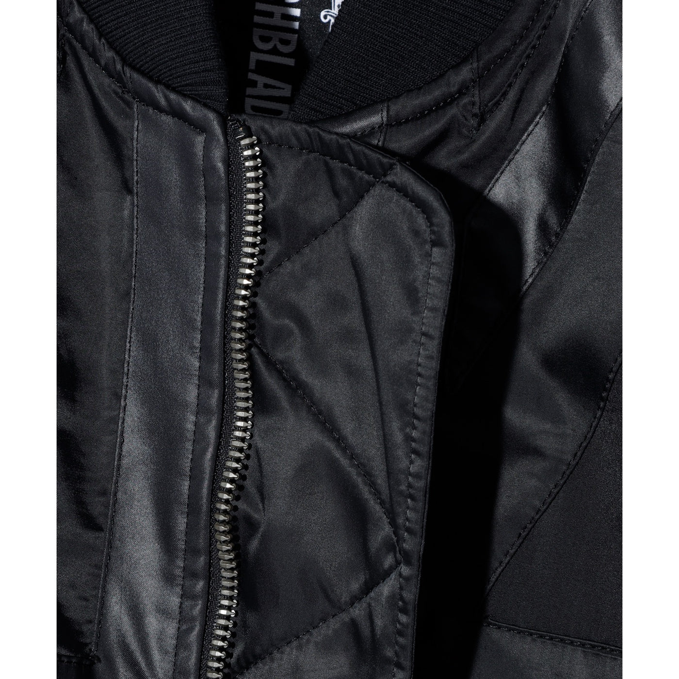 CROSS OVERSIZED MA-1 BLOUSON JK / BLACK