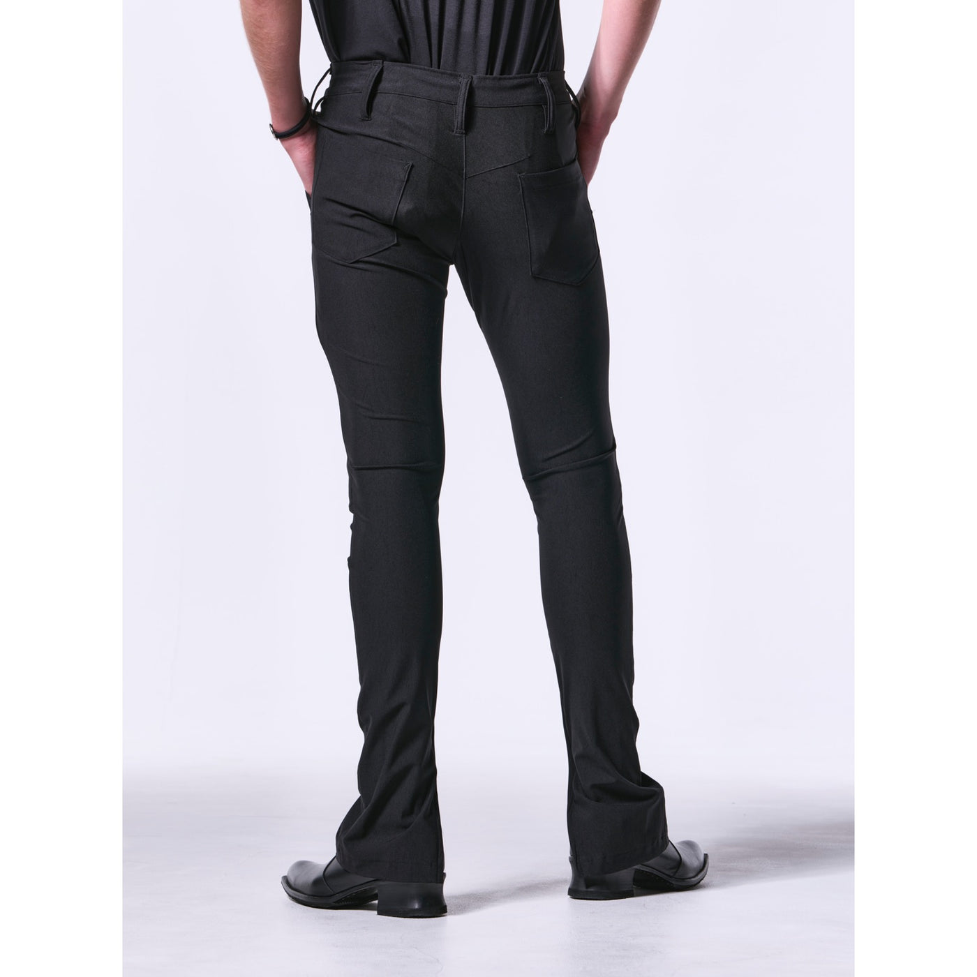 HighTensionJersey InsideZippSkinnySlacks / Black