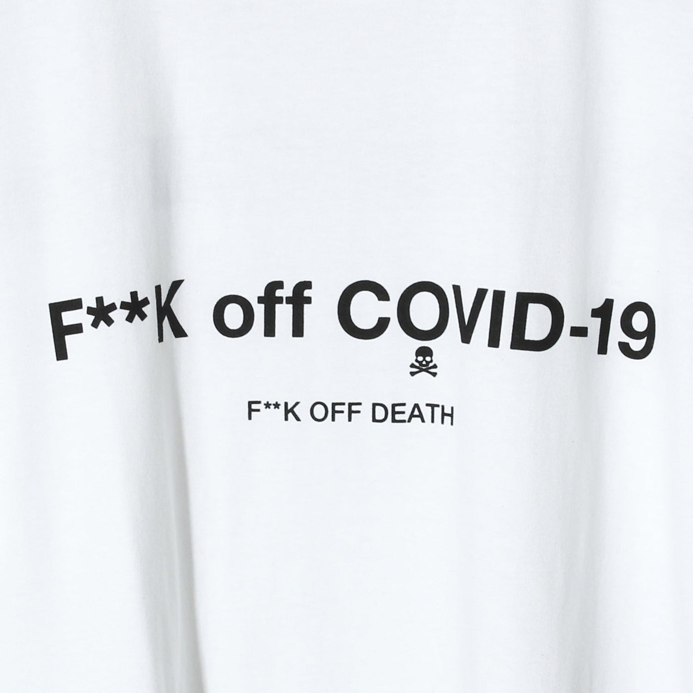 COVID-19 Tee / WHITE