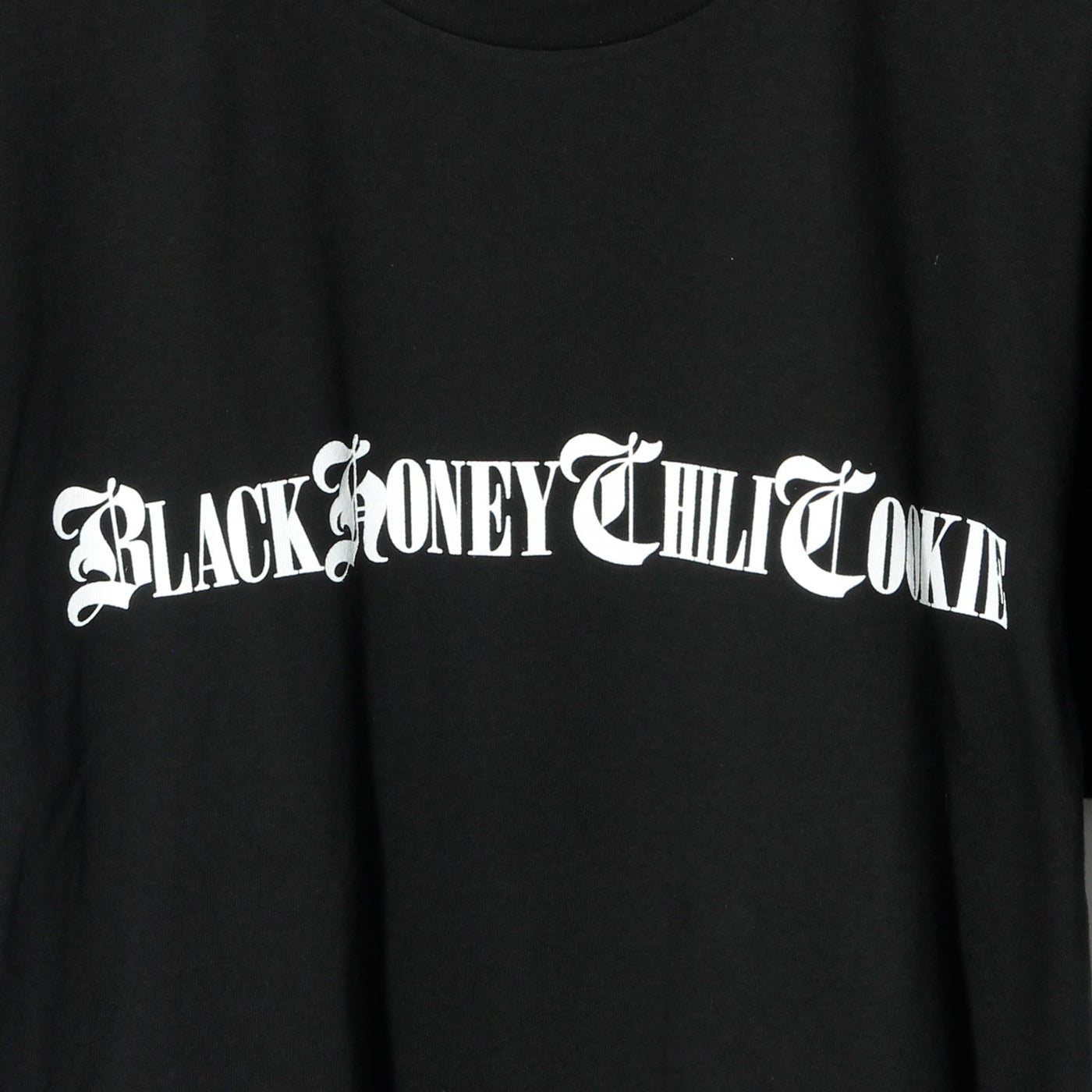 B.H.C.C Logo Print Tee / BLACK×WHITE