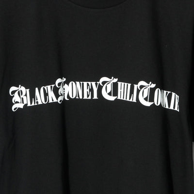 B.H.C.C Logo Print Tee / BLACK×WHITE