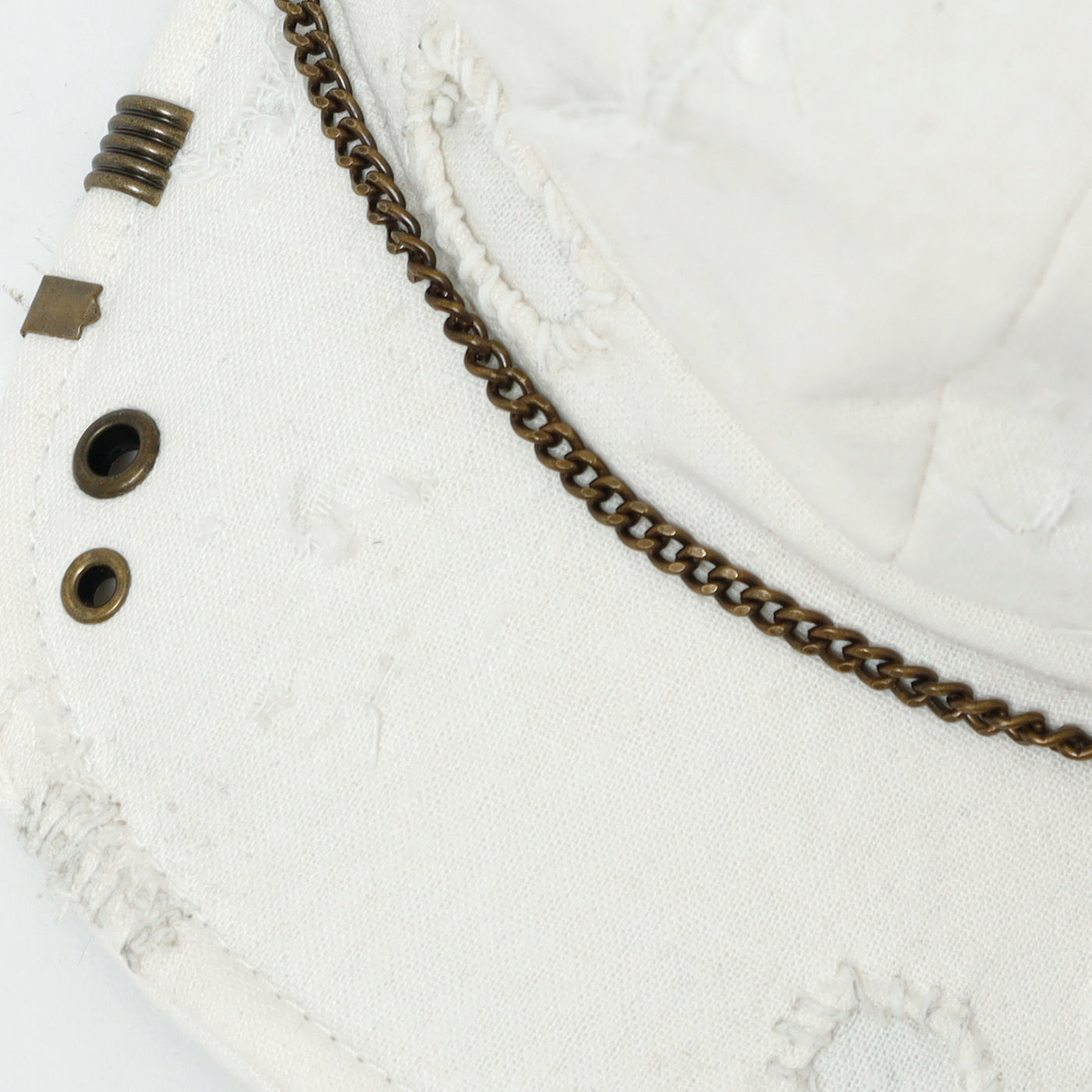 Chain C/L White Casquette / WHITE