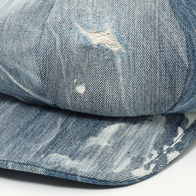 Bleach & Damaged Casquette / BLACK
