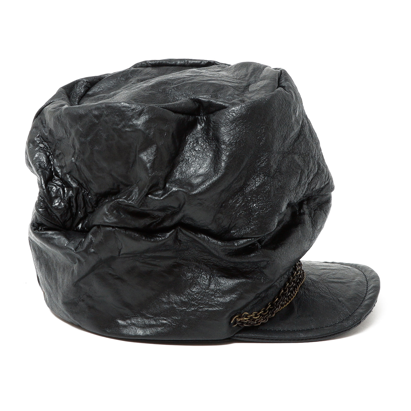 triangles hat(トライアングルズハット) Chained Washed Leather Turn