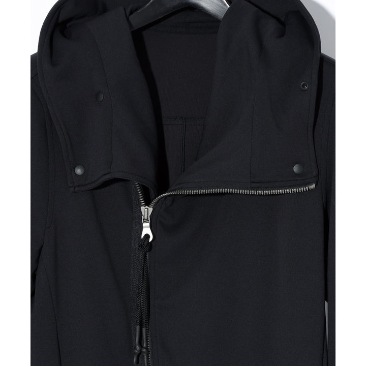 SWITCHBLADE(スイッチブレード) HIGH-NECK LONG HOODIE JK / BLACK