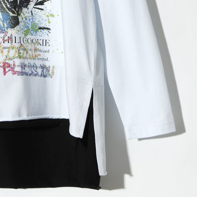 Saint Mary L/S Tee / WHITE