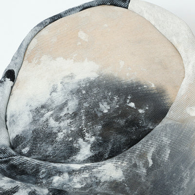 Painting Denim Turn Cap / INDIGO
