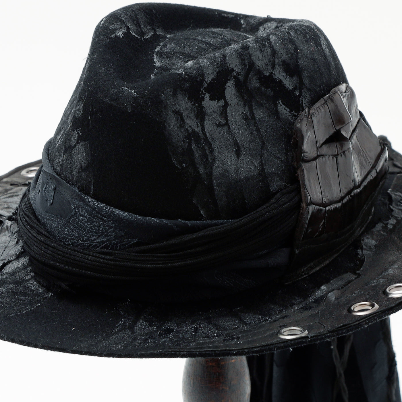 NOIR PIRATE HAT / BLACK