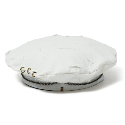 Chain C/L White Beret / WHITE