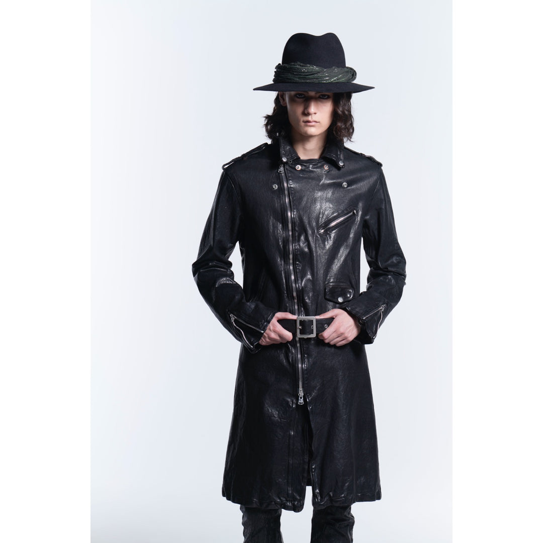 hyde着用　BLACK HONEY CHILI COOKIE レザーライダース BLACK HONEY CHILI COOKIE 黒のダブルライダースジャケット