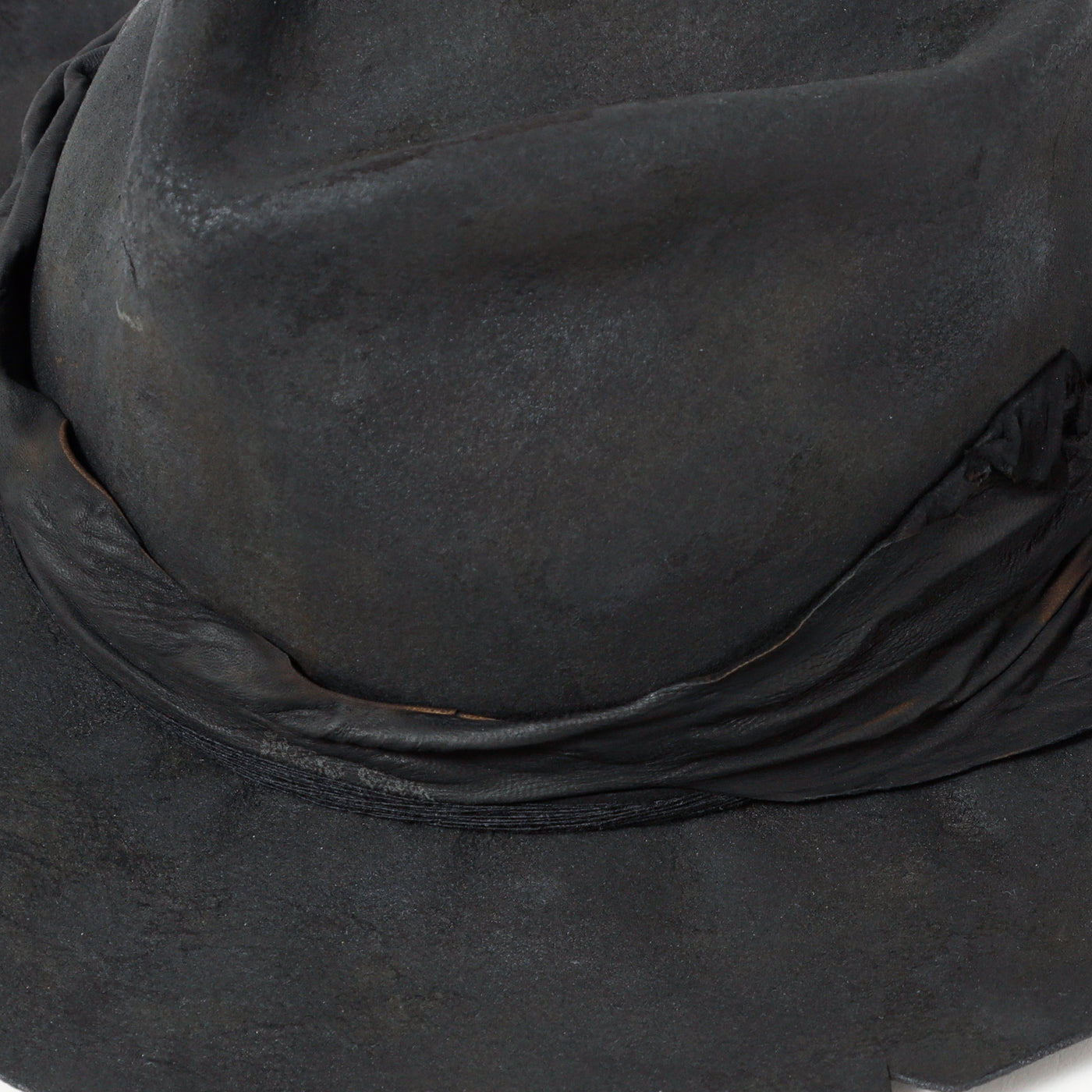 Charcoal Mirage Fedora Hat / BLACK