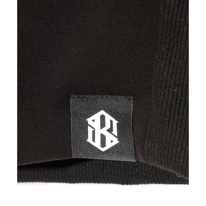 h*7様 スイッチブレード　DRAWSTRING HIGH-NECK パーカー SWITCHBLADE(スイッチブレード) DRAWSTRING HIGH-NECK P/O / BLACK