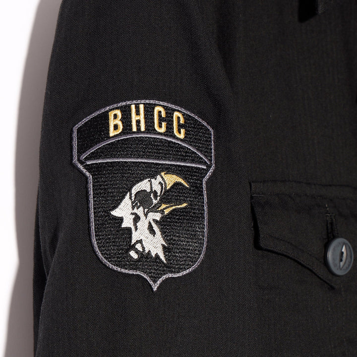 Emblem Military Blouson ブラックハニーチリクッキー 【公式通販】