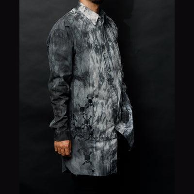 REMAKE TIEDYE SH / BLACK