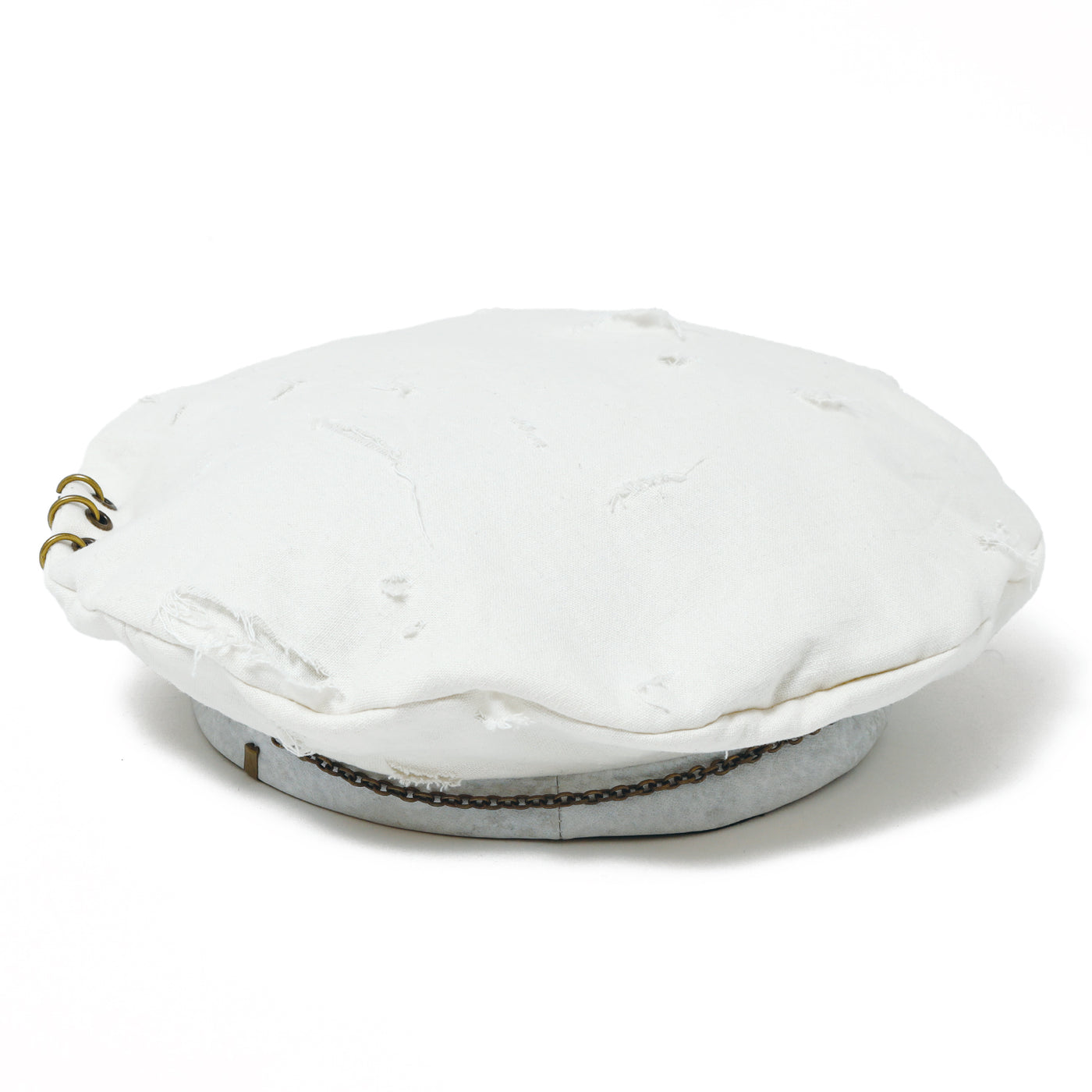 Chain C/L White Beret / WHITE