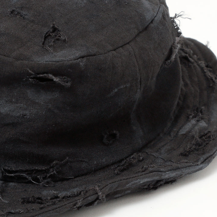 triangles hat(トライアングルズハット) Dirty Black Linen