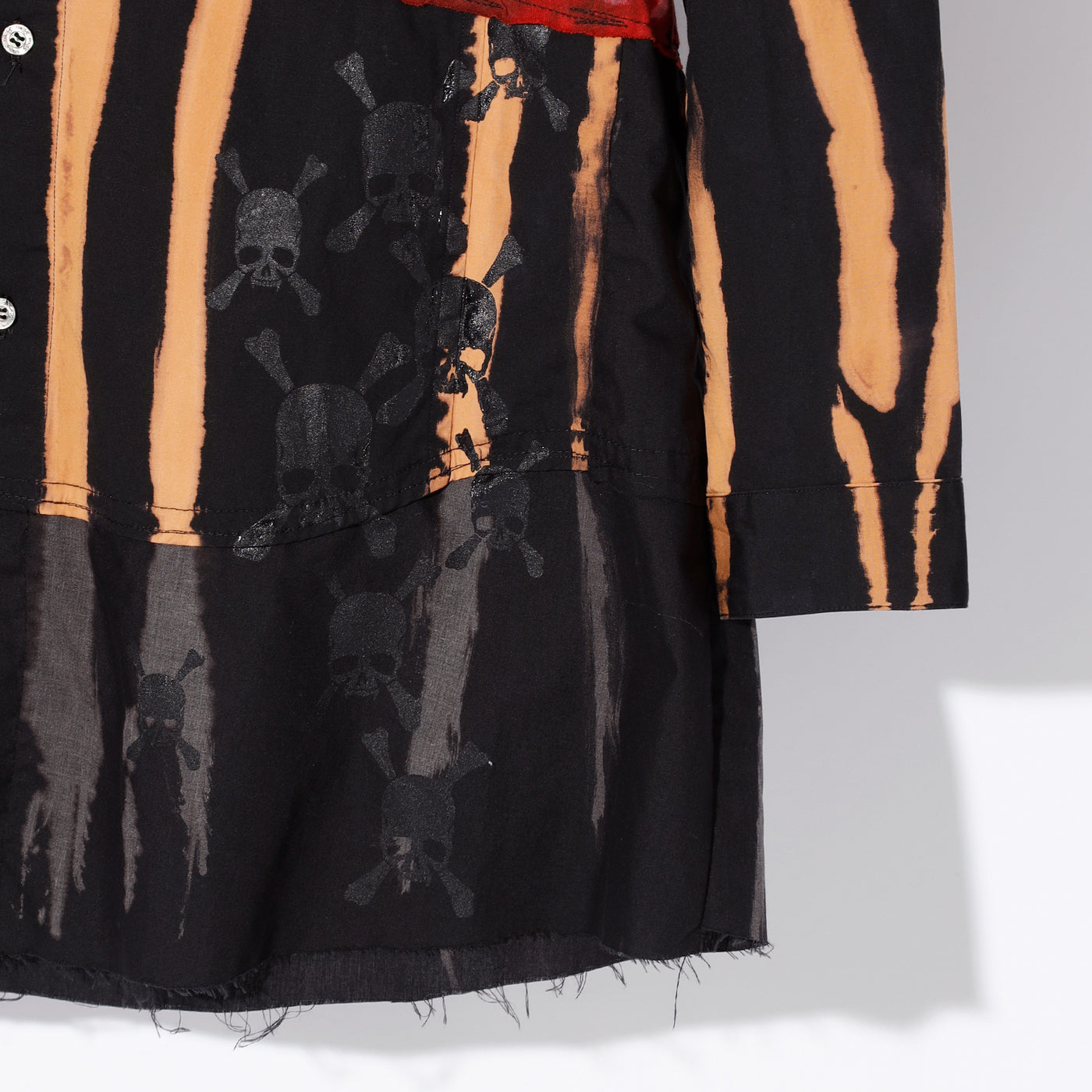 REMAKE STRIPE SH / BLACK