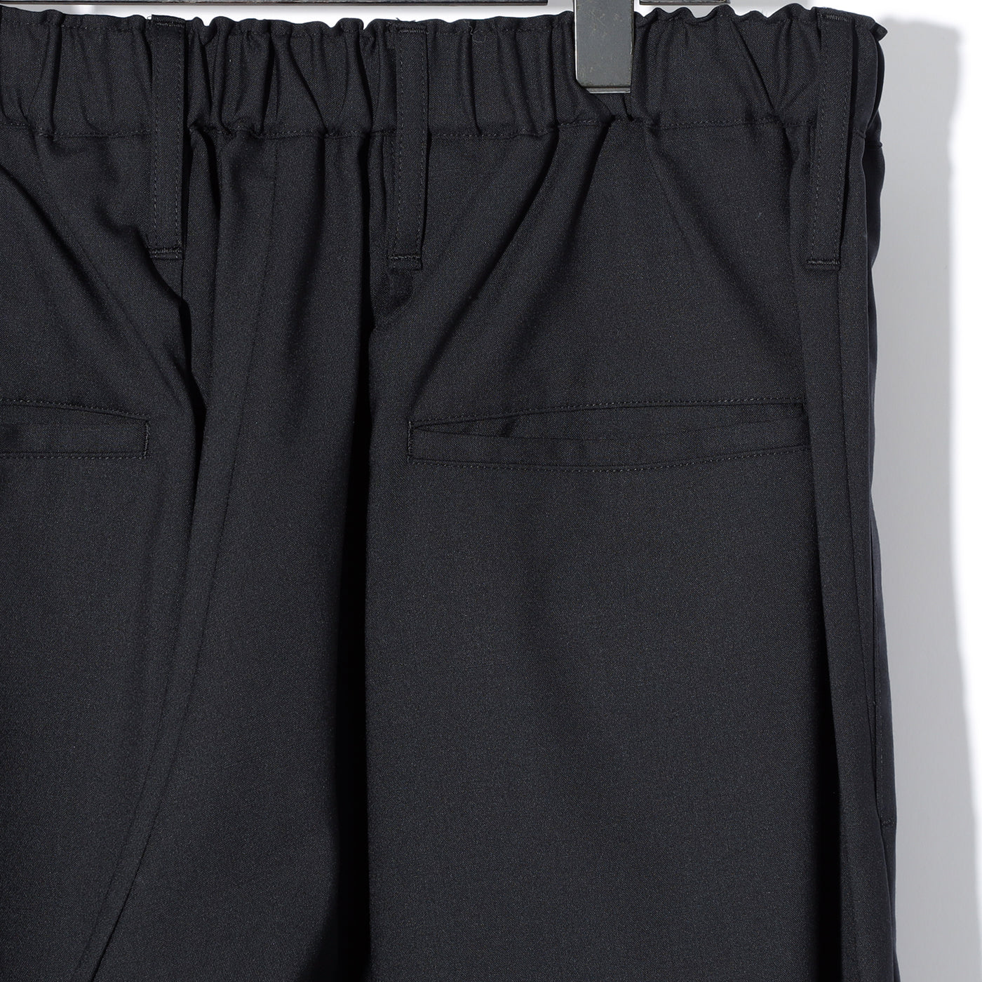 TWS-Toropical SlitWideTuckSlacks / Black