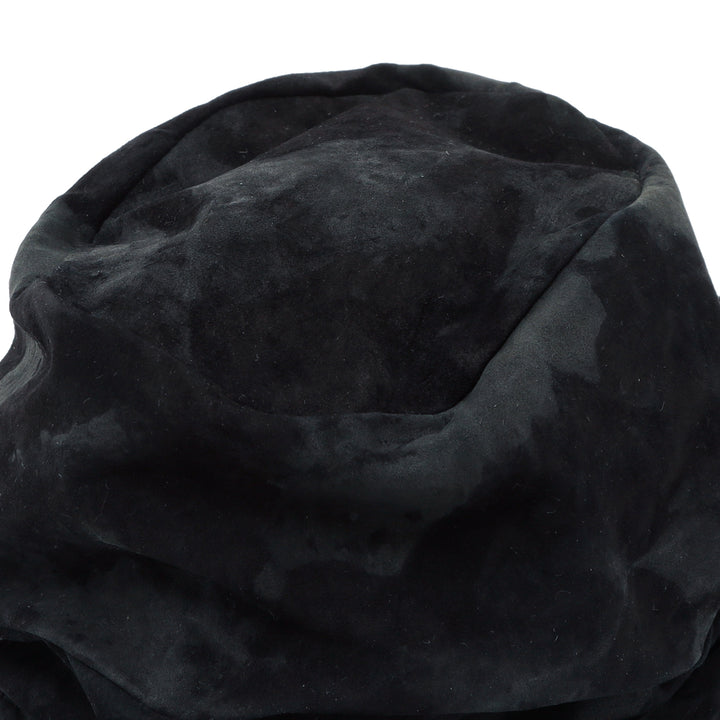 triangles hat(トライアングルズハット) Bleached Black Leather Turn