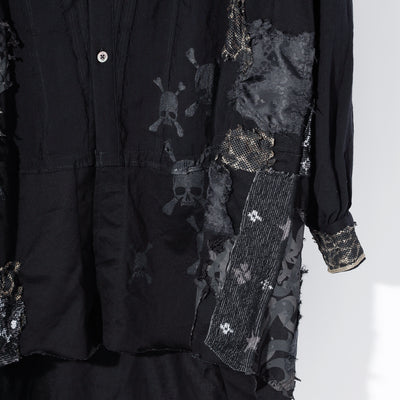 REMAKE DRESS PATCH SH / BLACK