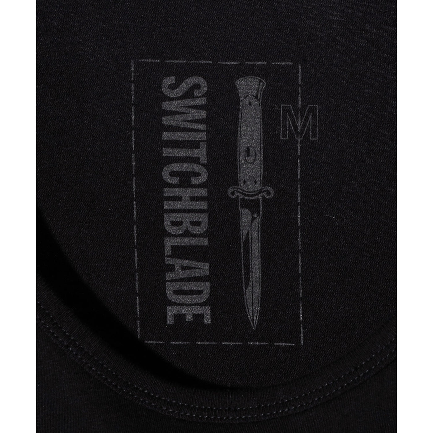 SB METALLIC LOGO T/TOP / BLACK