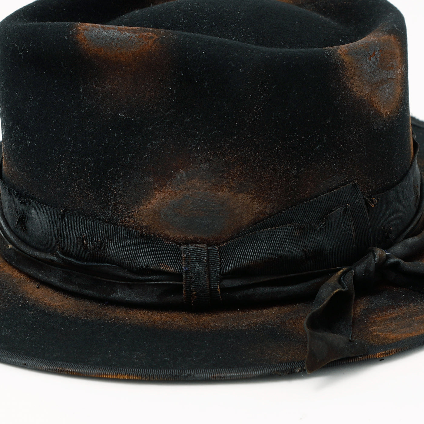 Spot Burned Black Hat / BLACK