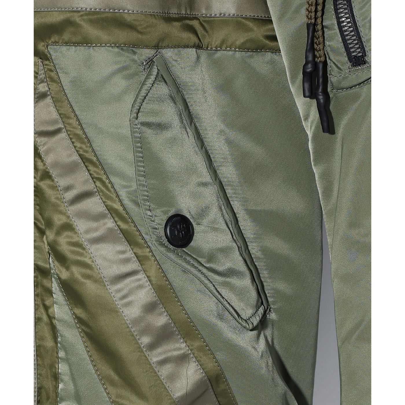 CROSS OVERSIZED MA-1 BLOUSON JK / KHAKI