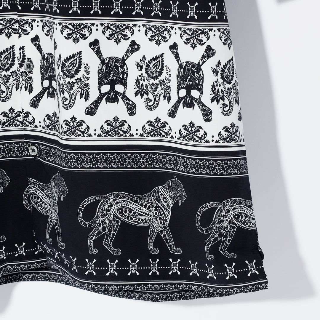 Roen(ロエン)ETHNIC HALF SLEEVE SH / BLACK – ANRE-R SALON