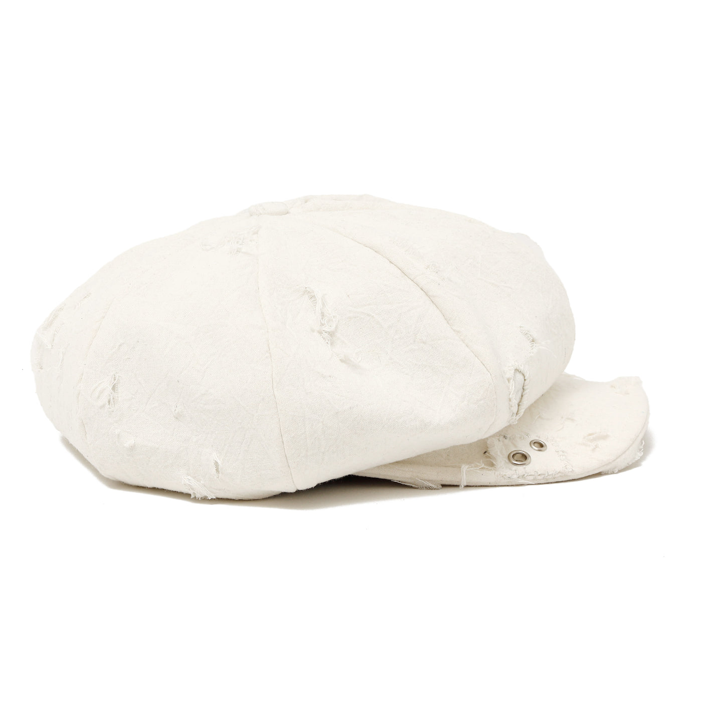 Cotton Linen White Casquette / WHITE