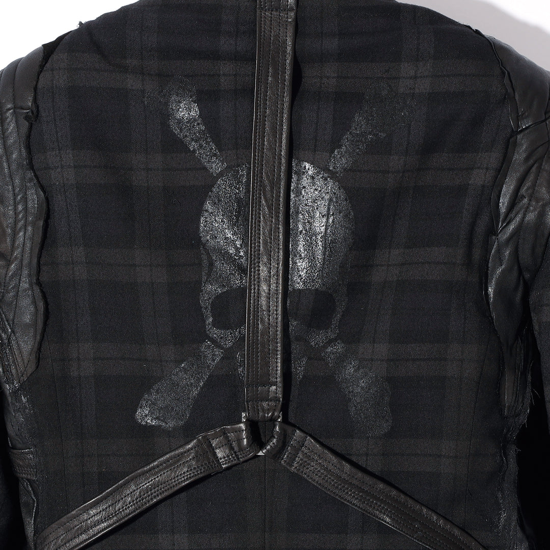 Roen(ロエン) CHECK HARNESS JKT / BLACK – ANRE-R SALON