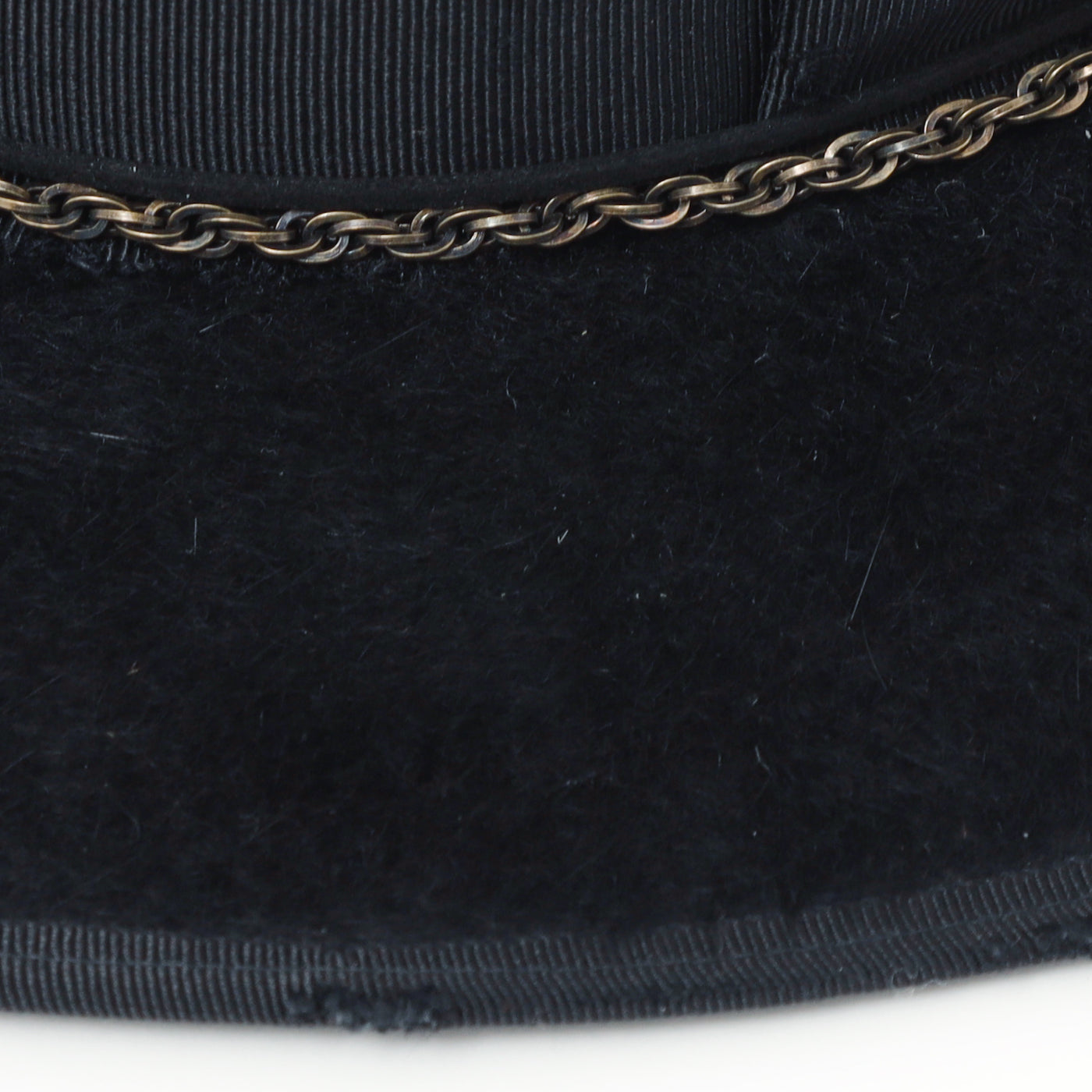 Midnight Crow Chain Hat / BLACK