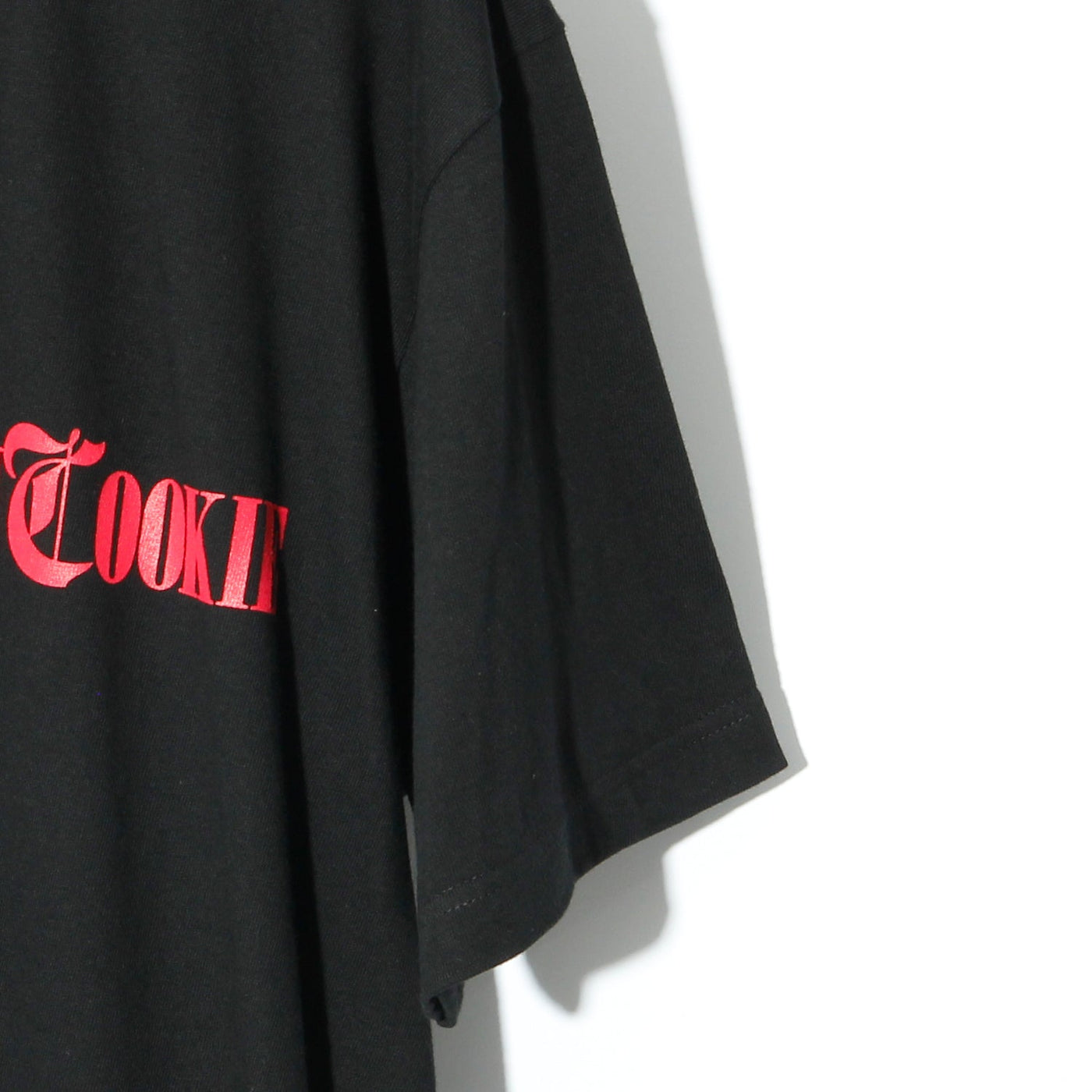 B.H.C.C Logo Print Tee / BLACK×RED