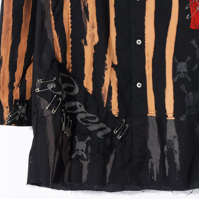 REMAKE STRIPE SH / BLACK
