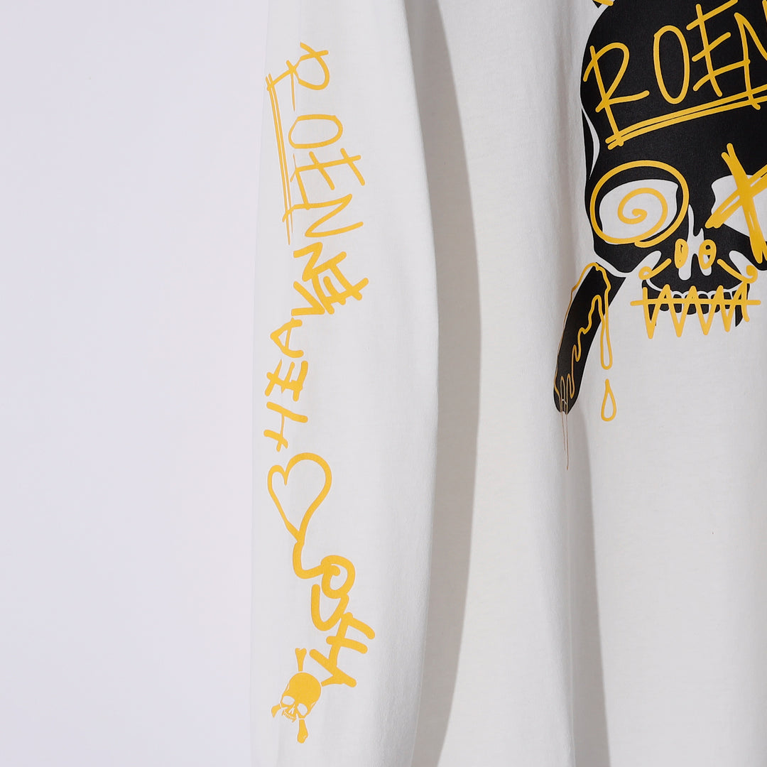 Roen(ロエン) COLOR GRAPHIC T / WHITE – ANRE-R SALON