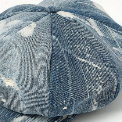 Bleach & Damaged Casquette / BLACK