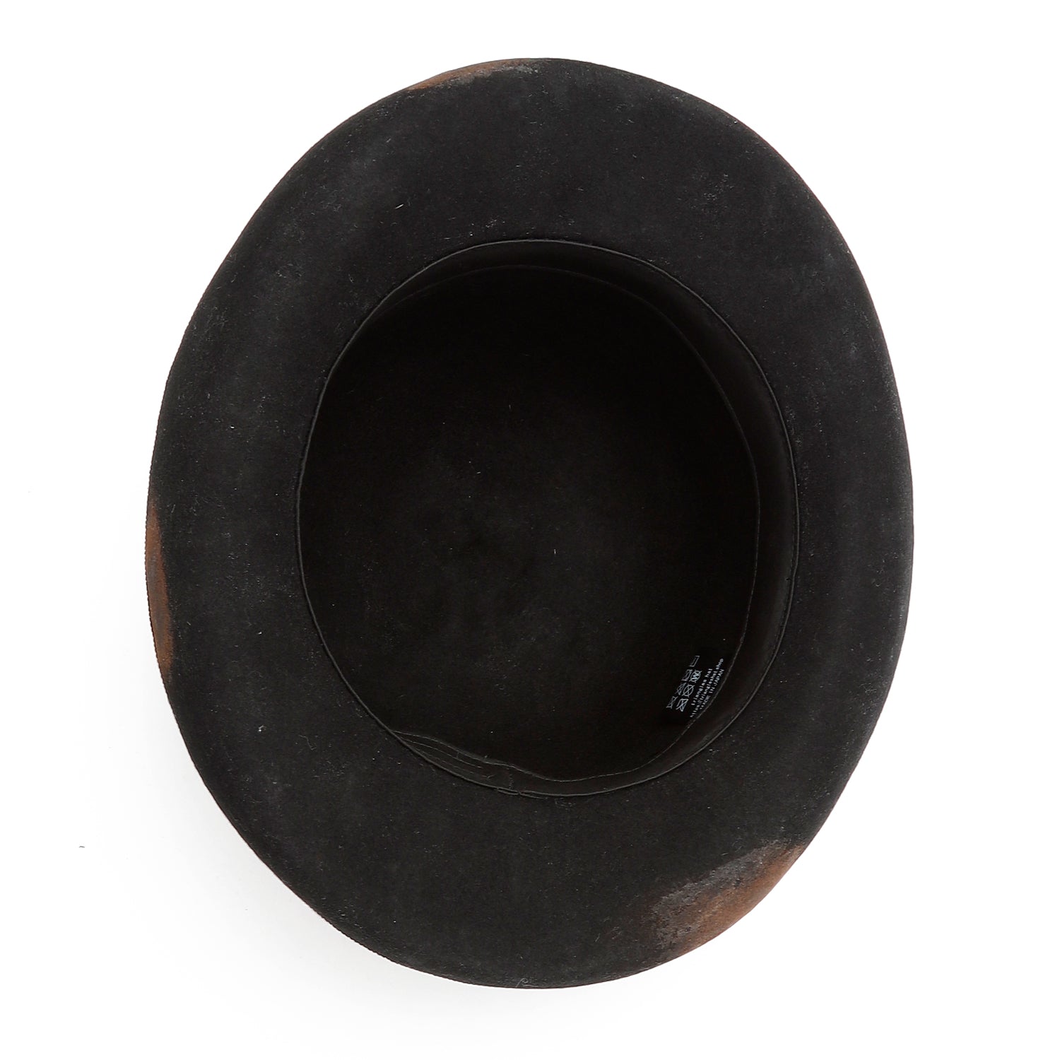 Small Triangle Hat triangles hat(トライアングルズハット) Wool Burned Bowler Hat / BLACK – ANRE-R SALON