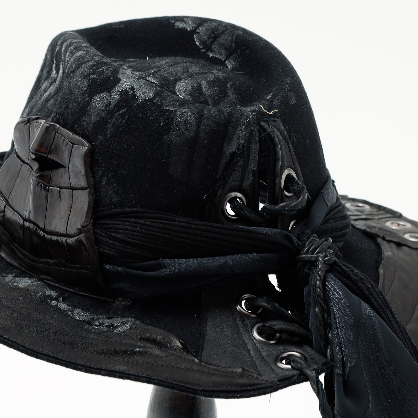 NOIR PIRATE HAT / BLACK