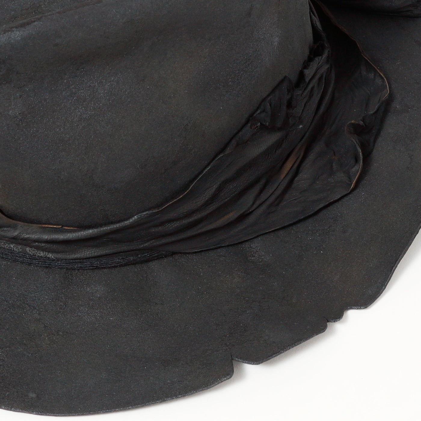 Charcoal Mirage Fedora Hat / BLACK