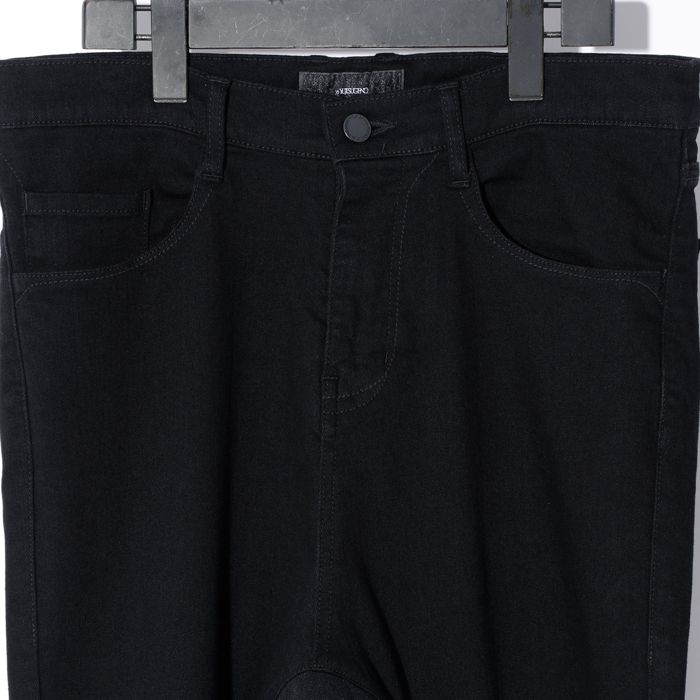 ハイブリットストレッチデニムサルエルPT / BLACK