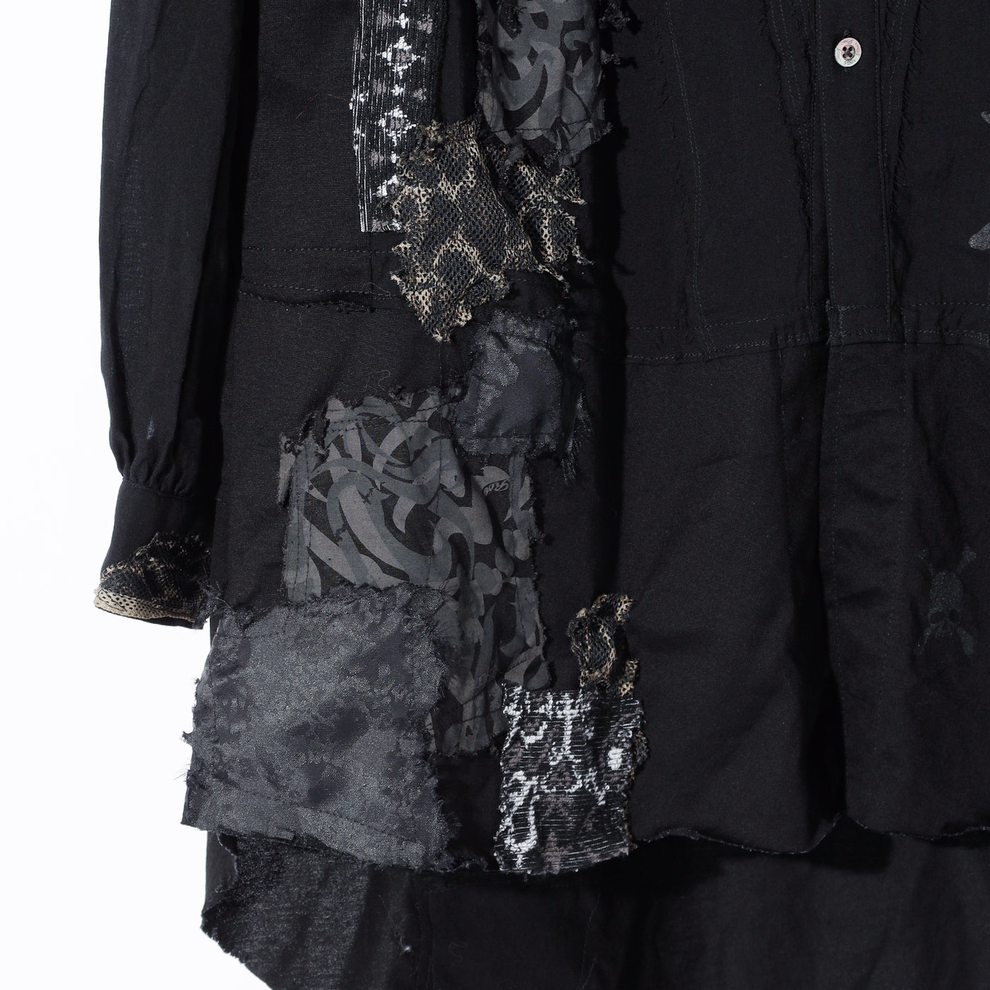 REMAKE DRESS PATCH SH / BLACK