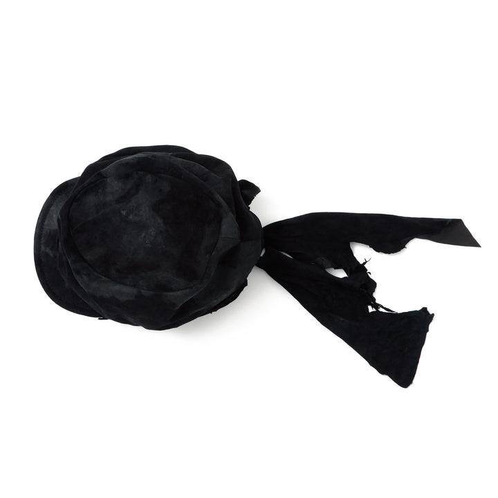 triangleshat black bleached turn cap タグ付 triangles hat(トライアングルズハット) Bleached Black Leather Turn