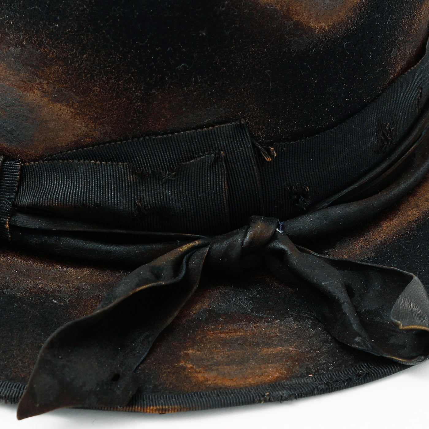 Spot Burned Black Hat / BLACK