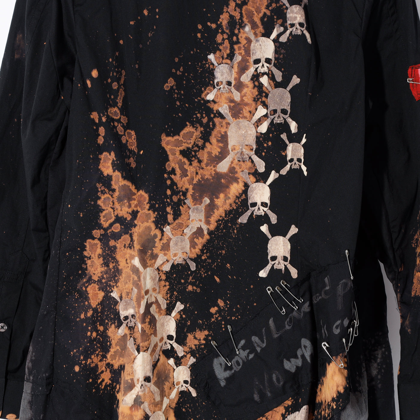REMAKE MESSAGE SKULL BLEACH SH / BLACK