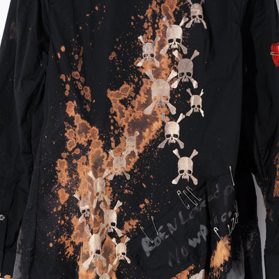 REMAKE MESSAGE SKULL BLEACH SH / BLACK