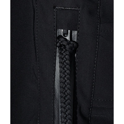 OVERSIZED POCKET SARROUEL PT / BLACK
