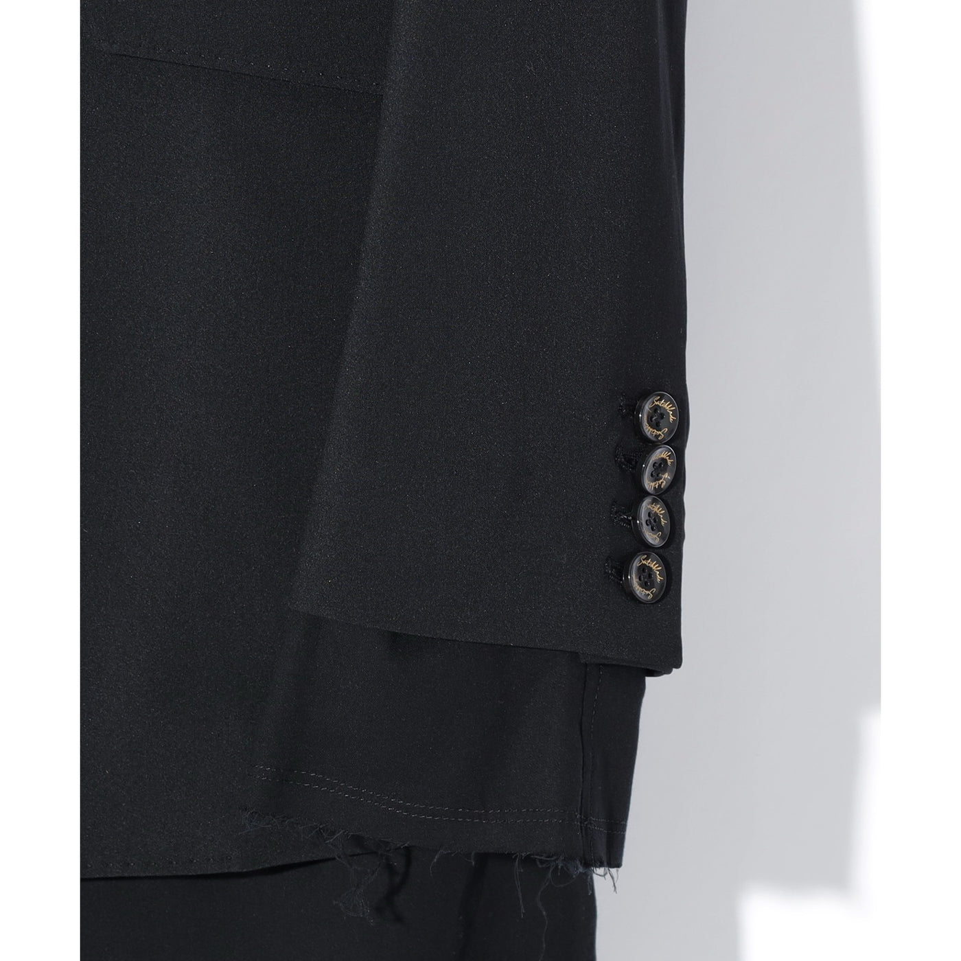 FAKE LAYERED MIRAGE LONG JK / BLACK