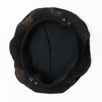 Bleach Leather Beret / BLACK