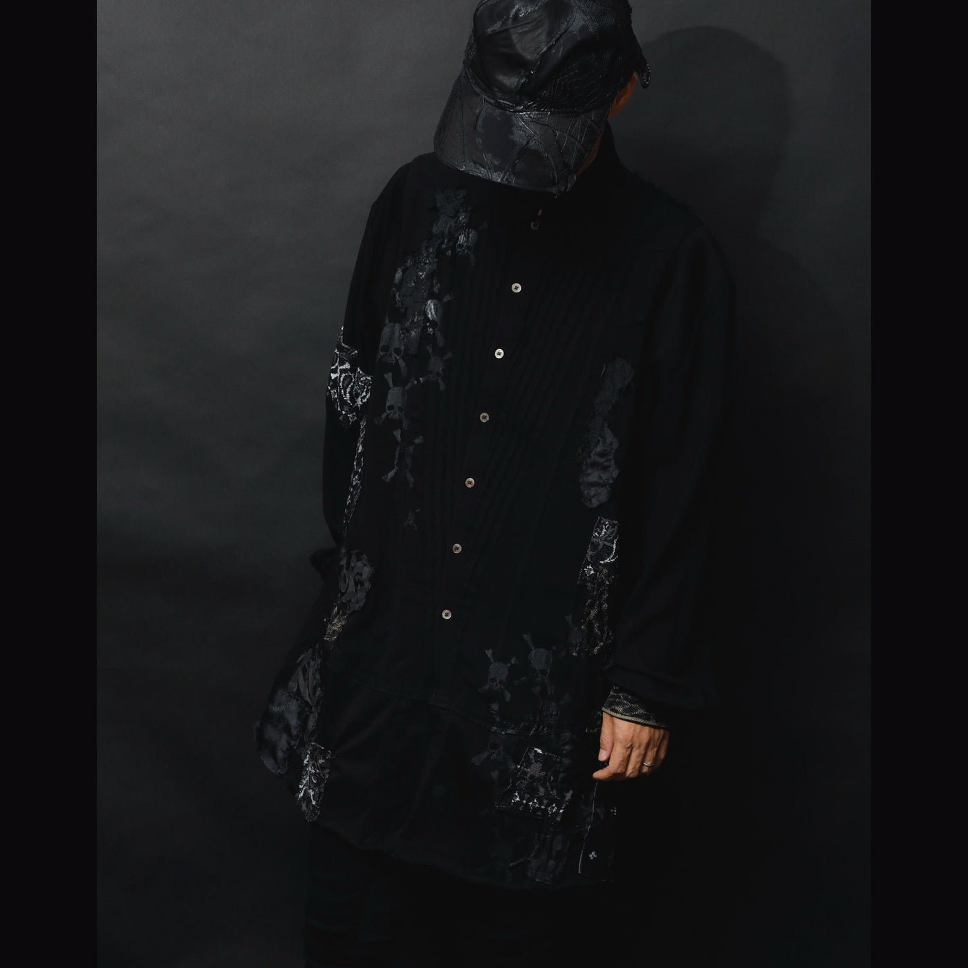 REMAKE DRESS PATCH SH / BLACK